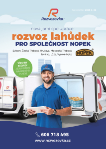 Rozvoz lahůdek pro pekárny NOPEK